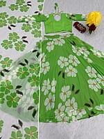 V150: Beautiful Georgette Croptop Lehanga Sets V150: Beautiful Georgette Croptop Lehanga Sets