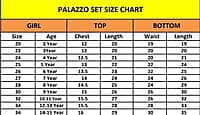 P70: Beautiful Kids Palazzo Sets P70: Beautiful Kids Palazzo Sets