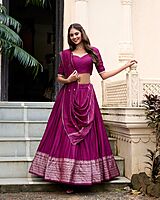 P309: Beautiful Soft Silk Lehanga Sets
