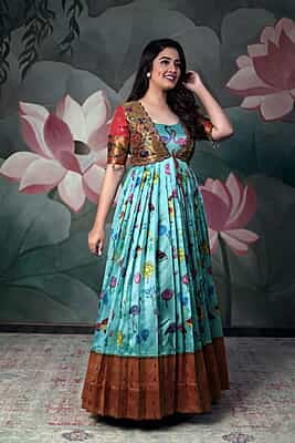 B048:Beautiful Banarasi Dress