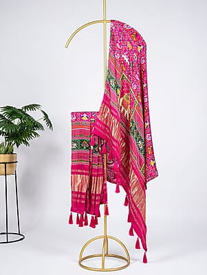 B1471: Beautiful Gajji Silk Duppatas