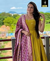 M1056: Beautiful Designer Frock With Duppata