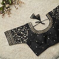 V668:Beautiful Readymade Embroidery Work Blouses