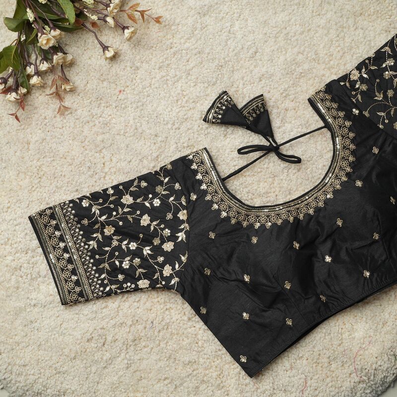 V668:Beautiful Readymade Embroidery Work Blouses