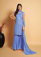 B1488: Beautiful 3PC Sharara Sets
