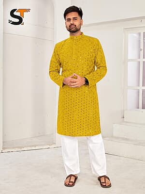 P25: Mens Kurta Pyjama Sets