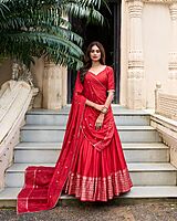 P309: Beautiful Soft Silk Lehanga Sets