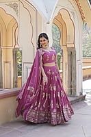 Designer Georgette Lehenga Set