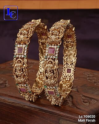 V81: Beautiful Matt Finish Bangles