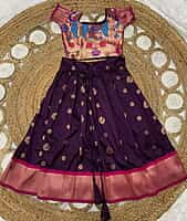 P01: Beautiful  Soft Silk Paithani Lehenga Sets