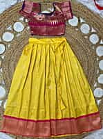 P01: Beautiful  Soft Silk Paithani Lehenga Sets