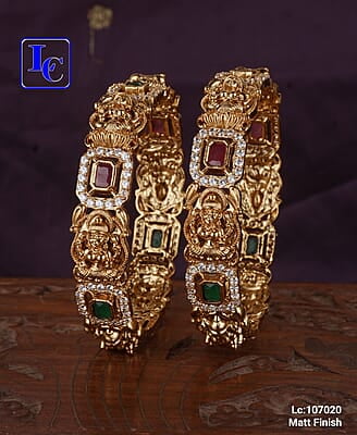 V83: Beautiful Matt Finish Bangles