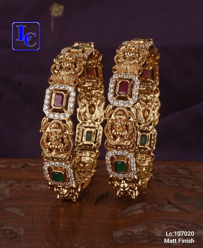V83: Beautiful Matt Finish Bangles