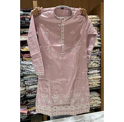 V667: Beautiful Mens Embroidery & Sequence Kurta Sets