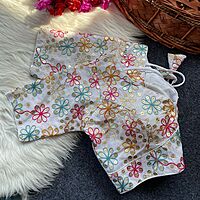 V669: Beautiful Readymade Blouses