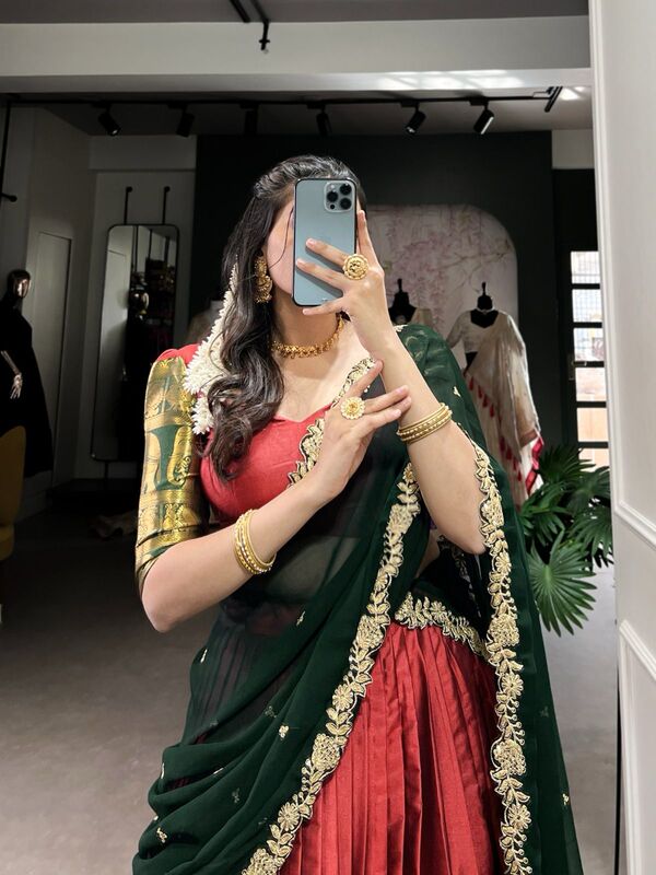 P552: Beautiful Soft Silk Lehenga Sets