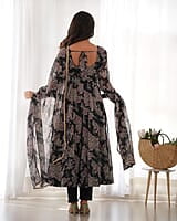 B2095: Beautiful 3PC Georgette Dress Sets