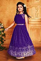 P172: Beautiful Designer Georgette Kids Lehenga Set P172: Beautiful Designer Georgette Kids Lehenga Set