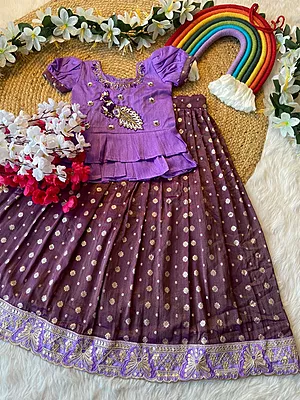 P700: Beautiful Banarasi Silk Lehanga Sets