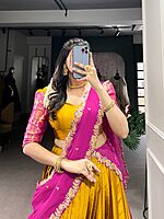 P552: Beautiful Soft Silk Lehenga Sets
