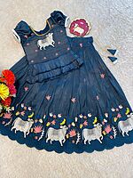 P550: Beautiful Crushed Silk Pichwai Design Lehenga Sets P550: Beautiful Crushed Silk Pichwai Design Lehenga Sets