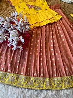 P700: Beautiful Banarasi Silk Lehanga Sets