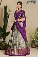 B3336: Beautiful Banarasi Lehenga Set B3336: Beautiful Banarasi Lehenga Set