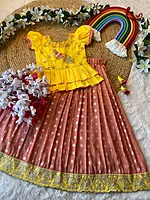 P700: Beautiful Banarasi Silk Lehanga Sets