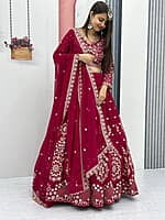 V14: Beautiful Georgette Lehanga Set