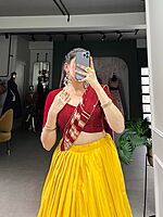 P553: Beautiful Dola Silk Lehenga  Sets