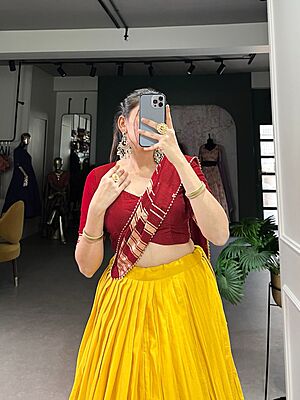 P553: Beautiful Dola Silk Lehenga  Sets
