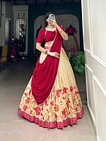 V506: Beautiful Dola Silk Lehanga Sets