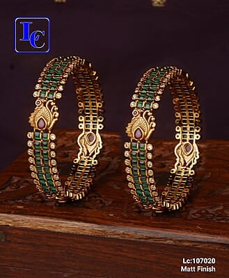 V94: Beautiful Matt Finish Bangles