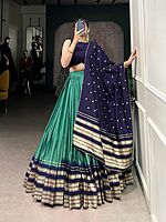 P553: Beautiful Dola Silk Lehenga  Sets