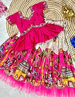 P331: Beautiful Chinnon Silk Lehanga Set P331: Beautiful Chinnon Silk Lehanga Set
