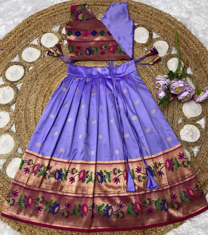 V124: Beautiful Soft silk paithani lehanga sets V124: Beautiful Soft silk paithani lehanga sets