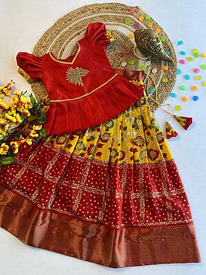 P333: Beautiful Dola Silk Lehanga Sets