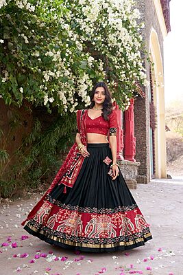 P554: Beautiful Dola Silk Lehenga Sets