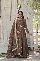 M1157:Beautiful Long Frocks With Duppata M1157:Beautiful Long Frocks With Duppata