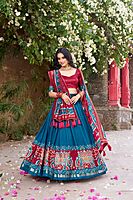 P554: Beautiful Dola Silk Lehenga Sets
