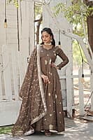 M1157:Beautiful Long Frocks With Duppata M1157:Beautiful Long Frocks With Duppata