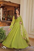 B3023: Beautiful Georgette 2PC Long Dresses B3023: Beautiful Georgette 2PC Long Dresses