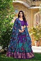 V180: Beautiful Dola silk Lehanga sets