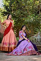 P555: Beautiful Soft Silk Lehenga Sets