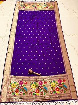B1971: Beautiful Soft Silk Paithani Duppatas