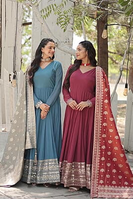 B2052: Beautiful 2Pc Long Set