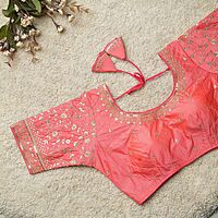 V668:Beautiful Readymade Embroidery Work Blouses