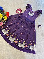 P550: Beautiful Crushed Silk Pichwai Design Lehenga Sets P550: Beautiful Crushed Silk Pichwai Design Lehenga Sets