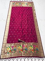 B1971: Beautiful Soft Silk Paithani Duppatas B1971: Beautiful Soft Silk Paithani Duppatas