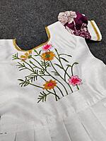 P337: Beautiful Dola Silk Kids Lehenga Sets P337: Beautiful Dola Silk Kids Lehenga Sets